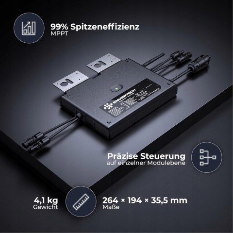 2 x JA SOLAR JAM66S30-505/MR Panel fotowoltaiczny + falownik EVT1000