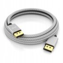 KABEL PRZEDŁUŻACZ DISPLAYPORT 1.4 DP do DP 8K 1m