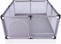 Kojec dla dzieci Star Ibaby Oxford XL szary