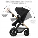 Kinderkraft Wózek dziecięcy 4w1 MOOV 2 AIR fotelik MINK PRO baza czarny