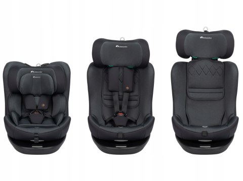 EvolveFix 360 i-Size fotelik samochodowy Tinted Black