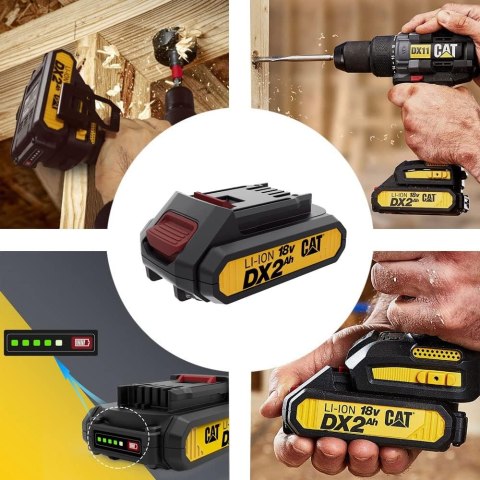 Akumulator litowo-jonowy Caterpillar Li-Ion 18V 2Ah