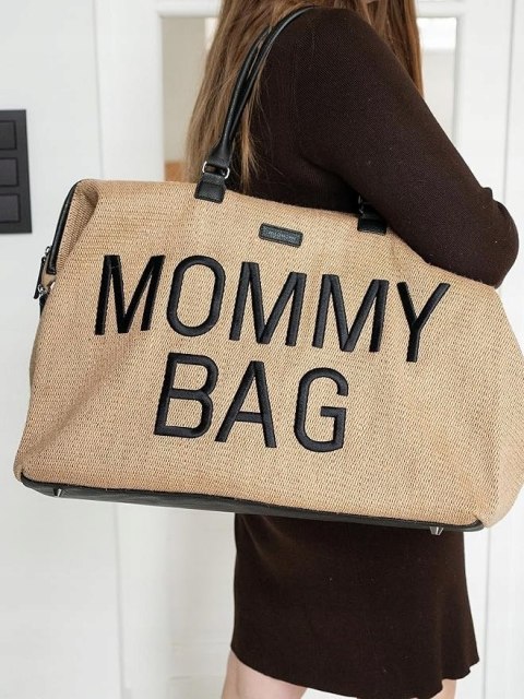 Childhome Torba dla mamy Organizer Mommy Bag Raffia Look