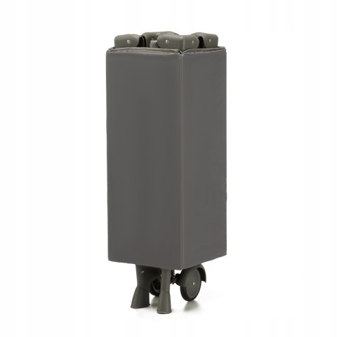 Kinderkraft JOY 2 Łóżeczko turystyczne kojec dwupoziomowe składne Szary