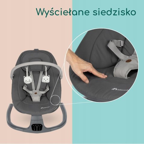 Leżaczek Bujaczek Bebeconfort Jolana Tinted Graphite