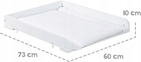 Roba Przewijak zakładany na pralkę/ komodę biały