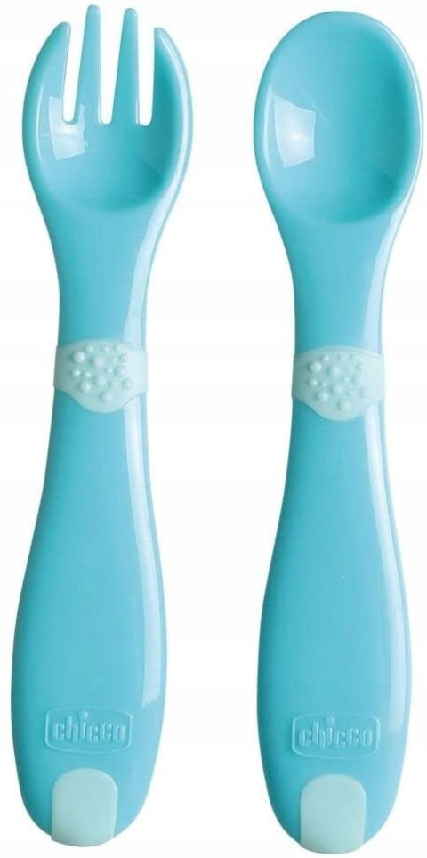 Chicco Zestaw Talerzy + bidon i sztućce