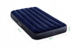 Materac jednoosobowy Intex 191 x 99 x 25 cm niebieski
