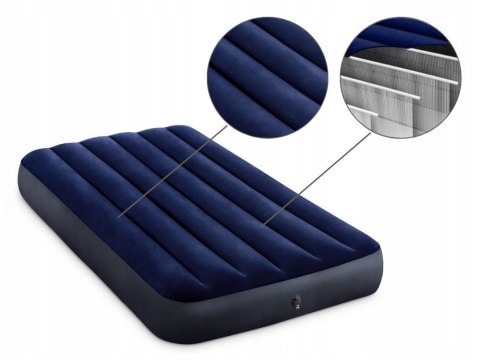 Materac jednoosobowy Intex 191 x 99 x 25 cm niebieski