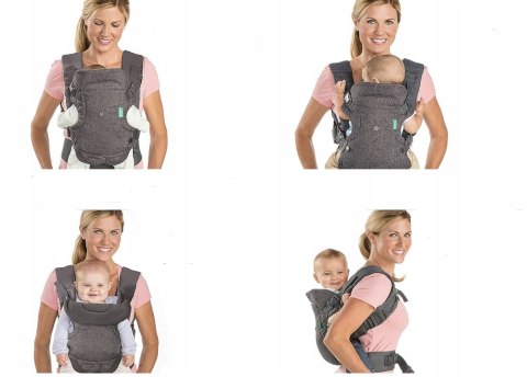 Nosidełko odciążające Infantino 4w1 szary