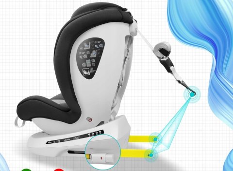 Fotelik Miophy I-Size ISOFIX 360, Groupa 0+/1/2/3 grey