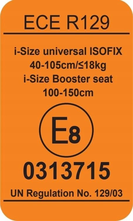 Fotelik Miophy I-Size ISOFIX 360, Groupa 0+/1/2/3 grey