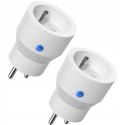 2 szt. Inteligentna wtyczka Wi-Fi 10A SURNICE