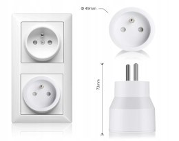 2 szt. Inteligentna wtyczka Wi-Fi 10A SURNICE