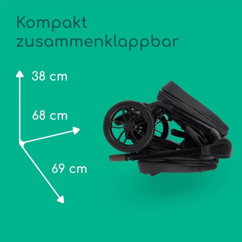 Bebeconfort Helios, Bliźniaczy wózek spacerowy od urodzenia, 0-4 lata 0-22