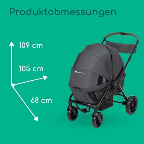 Bebeconfort Helios, Bliźniaczy wózek spacerowy od urodzenia, 0-4 lata 0-22