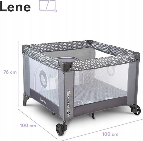 LIONELO LENE Łóżeczko turystyczne Kojec