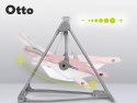 OTTO Lionelo huśtawka bujaczek leżaczek Cozy Pink