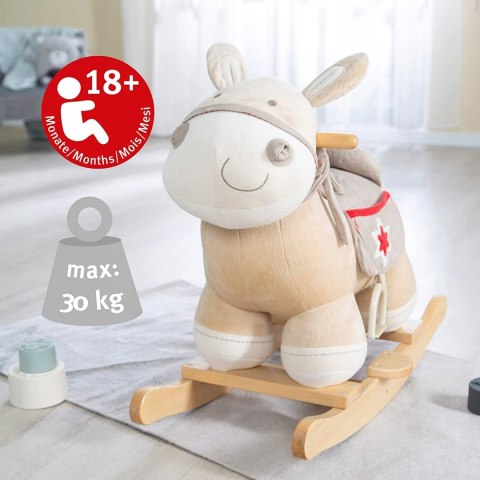 Roba Koń na biegunach DREWNO 18m+