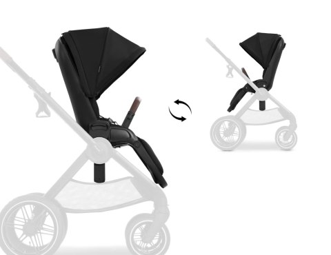 Wózek spacerowy hauck 2w1 z gumowymi oponami Walk N Care Set do 22 kg