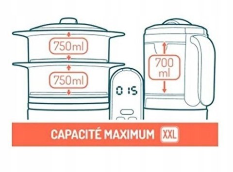 Babymoov Nutribaby Plus Robot Kuchenny Parowar