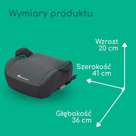 Bebeconfort Manga i-Fix podwyższenie ISOFIX, 22-36 kg, Tinted Graphite