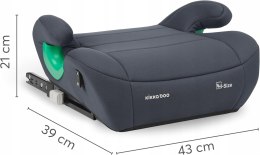 Fotelik Samochodowy Podstawka KikkaBoo i-POP i-Size, 125-150 cm