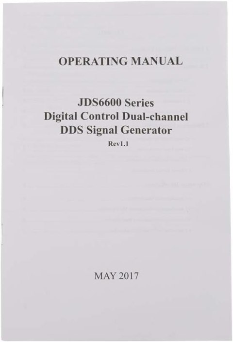 GENERATOR SYGNAŁU LICZNIK DDS JDS6600 15 MHZ 60 MHZ DWUKANAŁOWY MIERNIK