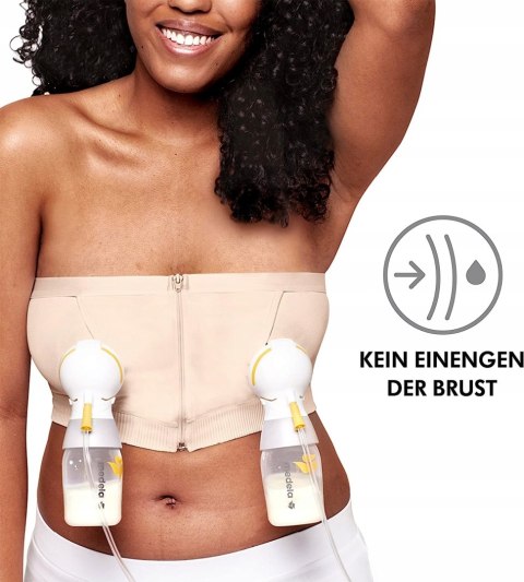 Gorset Biustonosz Medela do karmienia Beżowy S