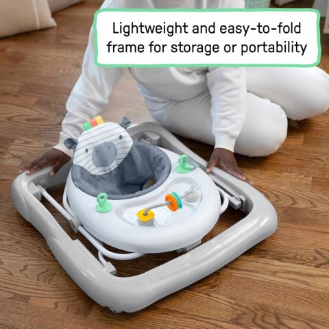 Ingenuity Chodzik Interaktywny Składany Zebra