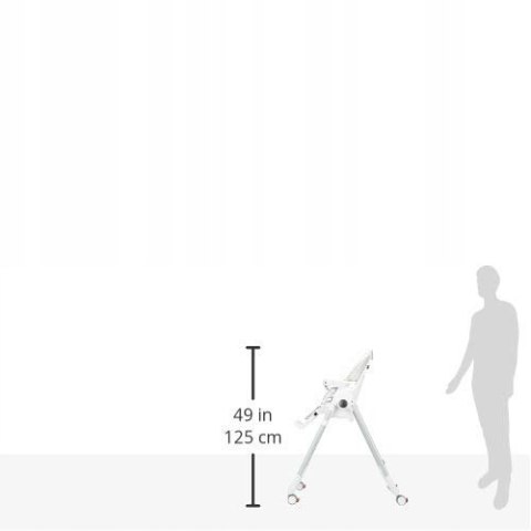 KRZESEŁKO Peg Perego Prima Pappa Follow Me Ice