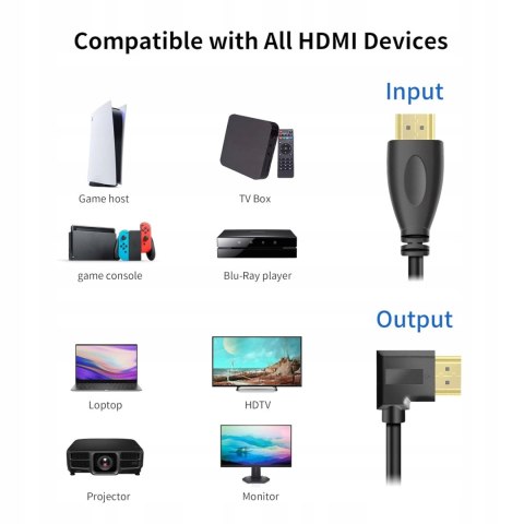 Kabel Przedłużacz HDMI 1M