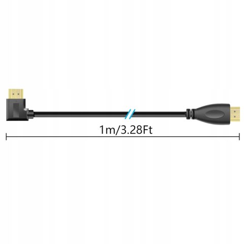 Kabel Przedłużacz HDMI 1M