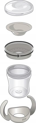 Kubek niekapek Nuk Mini Magic Cup 160ml 360°