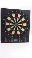 MEJASG Elektroniczna Tarcza do Darta z Ekranem LCD 1-8 graczy 34 gry