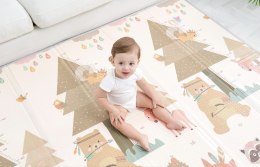 SUPERBE BEBE Dwustronna Mata dla dziecka 200x180 cm