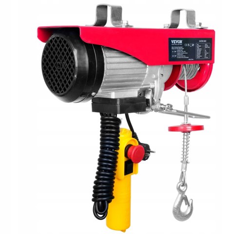 VEVOR wyciągarka wciągarka elektryczna 300-600kg 1150W z pilotem
