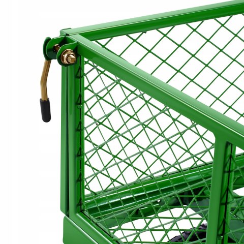 Vevor mocny metalowy wózek ogrodowy 300kg