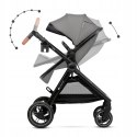 Wózek dziecięcy wielofunkcyjny Kinderkraft ESME 3w1 szary