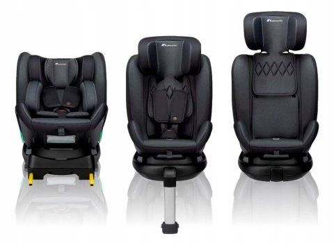 Fotelik bebe Confort Evolvefix plus i size 0-36kg Tinted Black obrotowy 360
