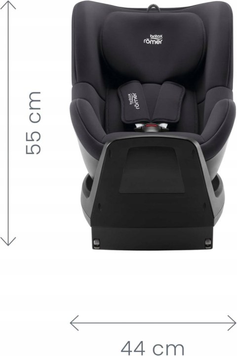 Fotelik samochodowy Britax Römer Dualfix PLUS 0-18 kg Space Black ISOFIX