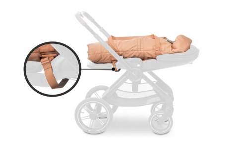 Miękka Gondola Śpiworek 3w1 Carry N Play Dots Cork