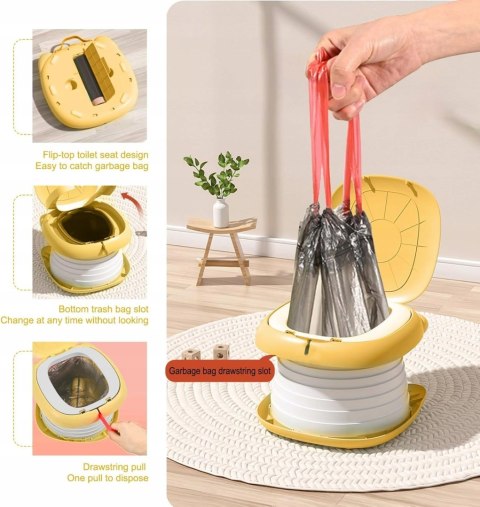 Nocnik podróżny turystyczny dla dzieci